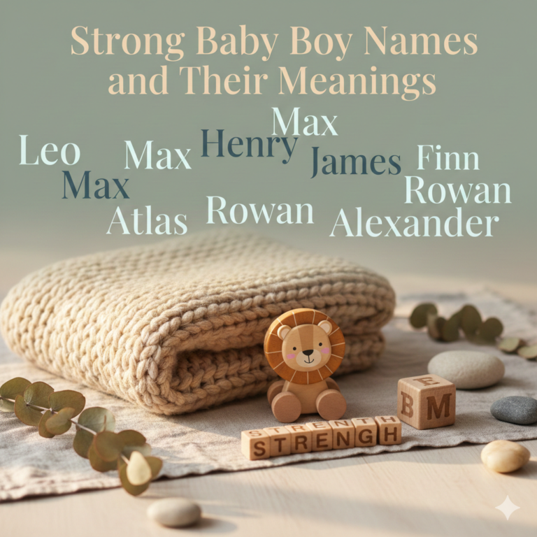Strong Baby Boy Names and Their Meanings
