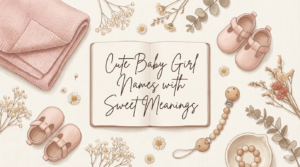 Cute Baby Girl Names with Sweet Meanings