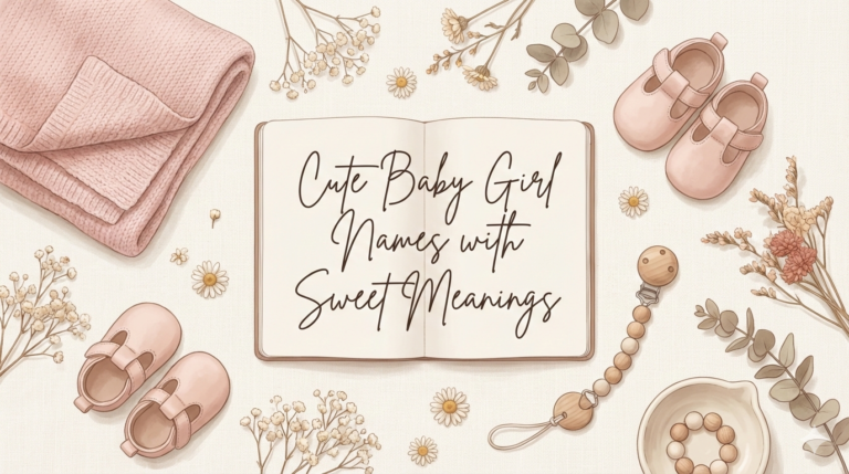 Cute Baby Girl Names with Sweet Meanings