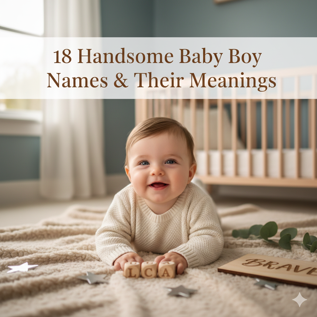 18 Handsome Baby Boy Names and Their Meanings