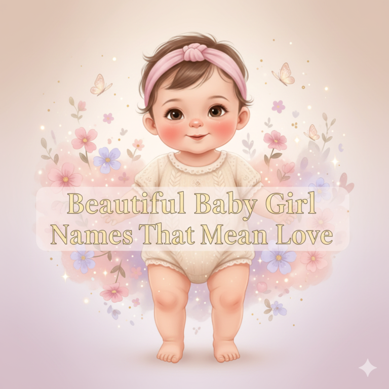 Cute Baby Girl Names with Sweet Meanings
