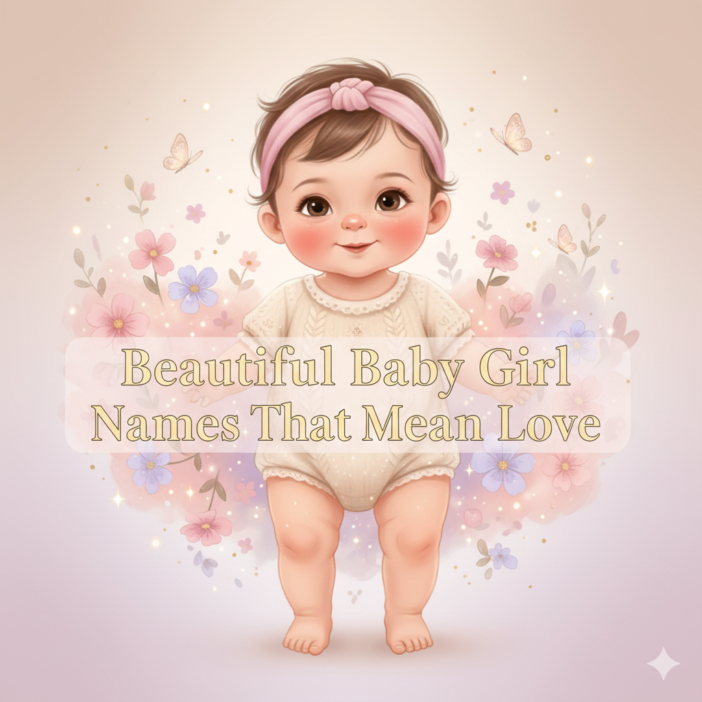 Cute Baby Girl Names with Sweet Meanings