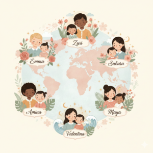 Popular Baby Girl Names Around the World